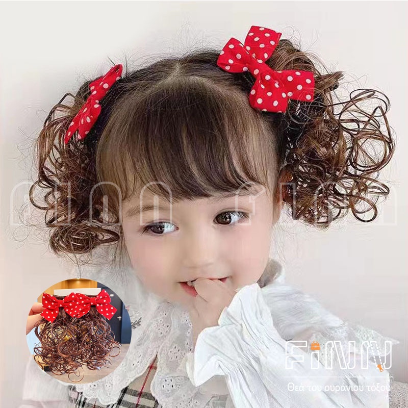 [ Finn ] 2pc/Set Jepitan Wig Anak Terbaru Gaya Korea Import