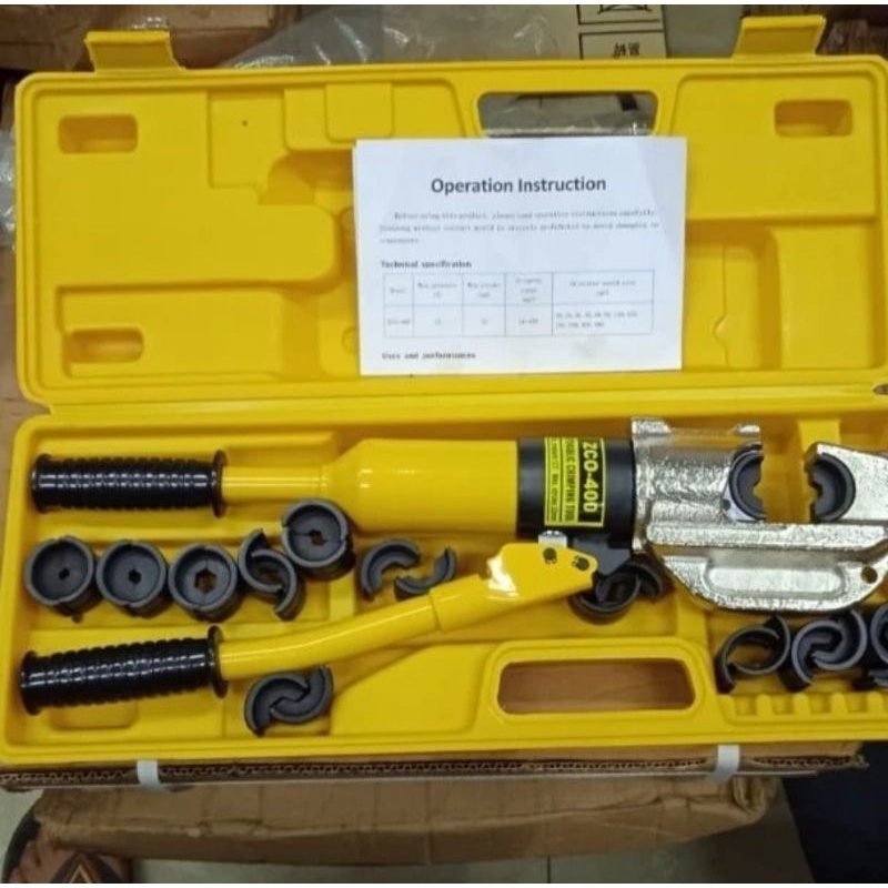 Tang crimping skun hidrolik ZCO 400 / Hidraulic Crimping Tool 16 - 400 mm tang press skun