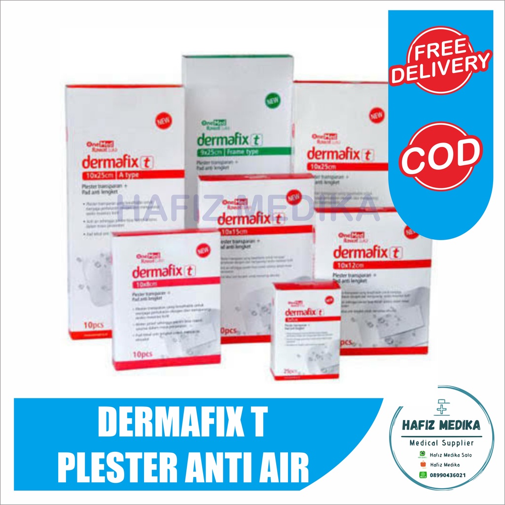 Dermafix Plester anti air plester luka operasi