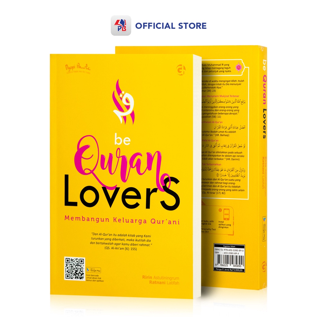 Buku Islami - Be Quran Lovers - Membangun Keluarga Qurani / PT MAGENTA MEDIA - MM