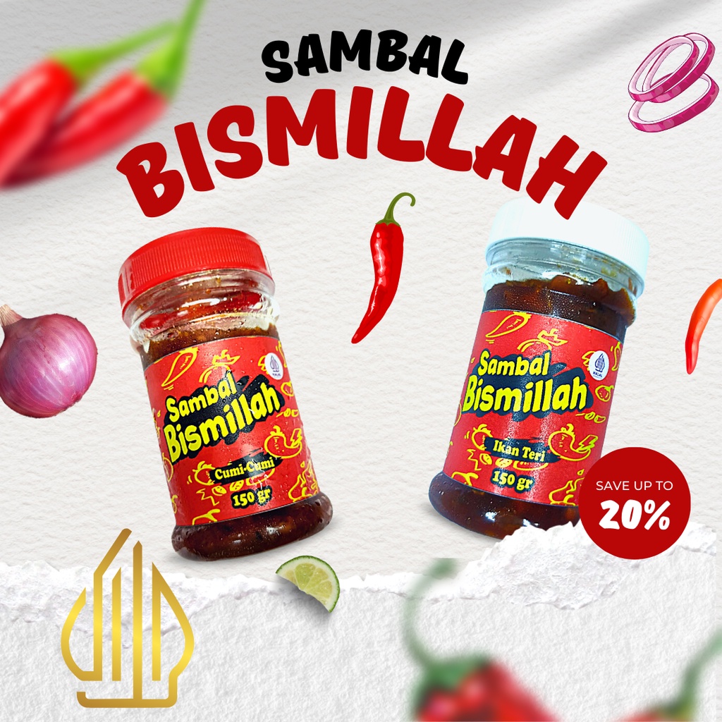 

[ SAMBAL BISMILLAH ] Sambal Cumi Pedas - Sambal Baby Cumi