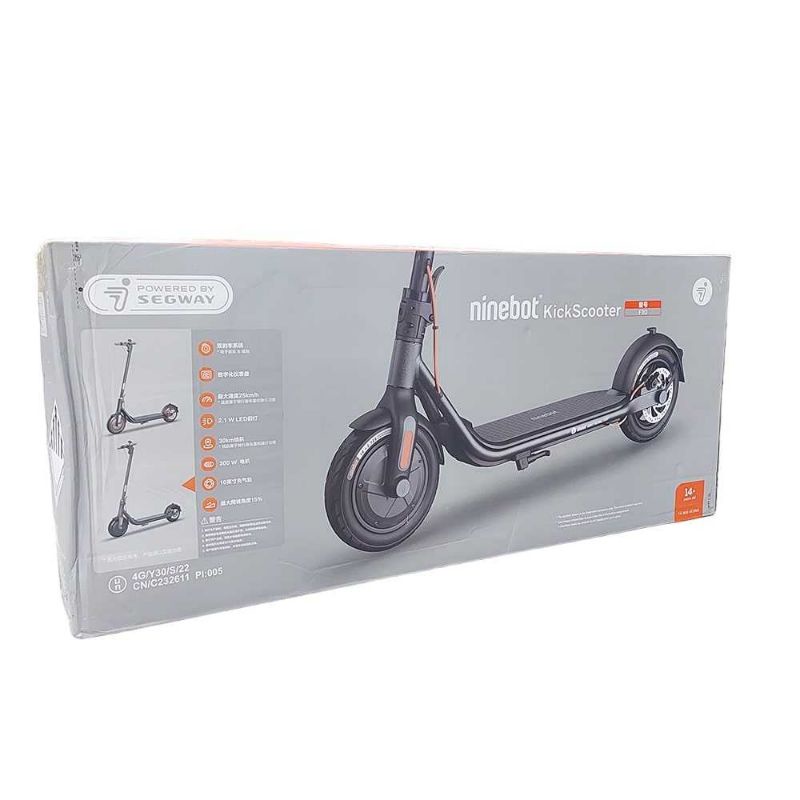 Ninebot KickScooter by Segway Smart Electric Skuter Elektrik - F30 Hitam