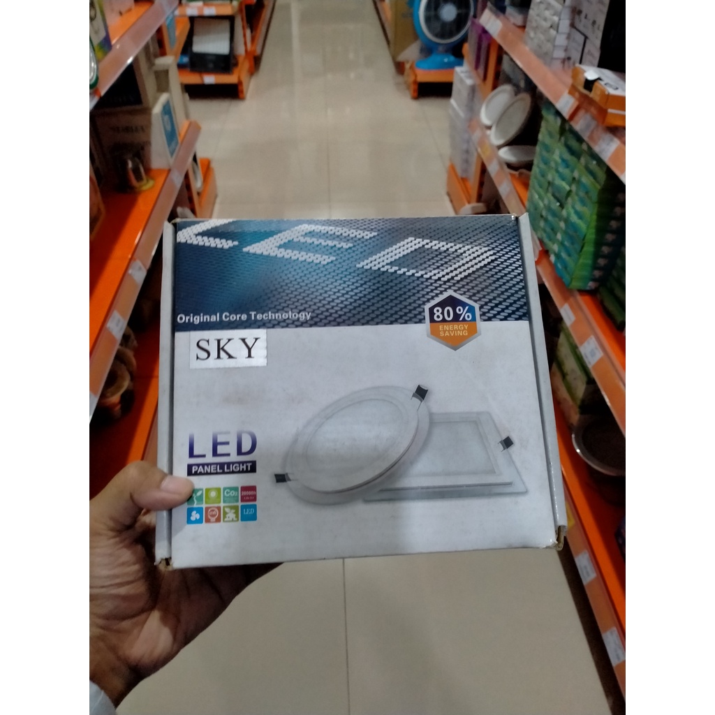 LAMPU DOWNLIGHT LED INBOW SKYLED 18 WATT 18W LIST KACA