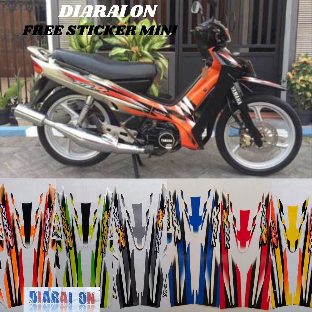 Striping Stiker Variasi Motor Fizr - Fizr Milemium Murah