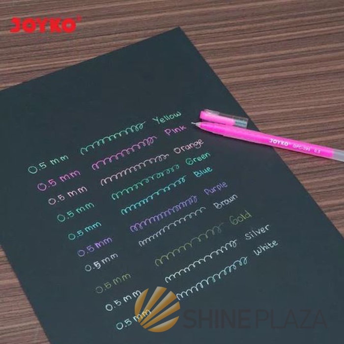 

mdn Color Gel Pen Joyko Premium Colors Set GPC-299 0.5mm - Pulpen Pena Bolpen Warna 0,5 mm