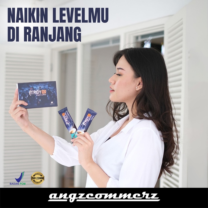 Kopi Troy 80 Kopi Stamina Pria Kuat Tahan Lama Murni Herbal original