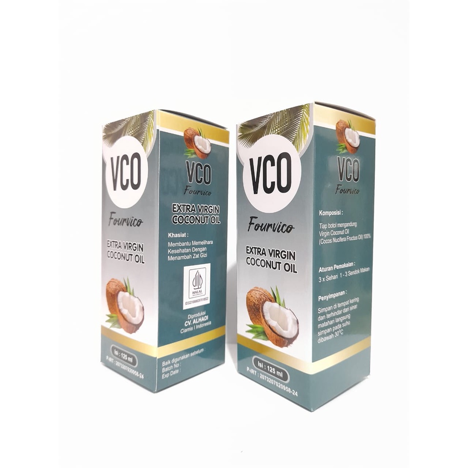 

VCO Fourvico 100ml | Virgin Coconut Oil