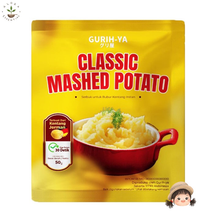 Gurih-Ya Classic Mashed Potato 50gr