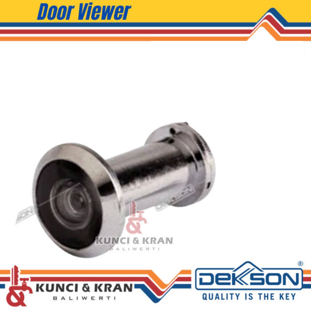 Pengintip Lubang Pintu Dekkson DV DKS 200 CP Door Viewer Dekson