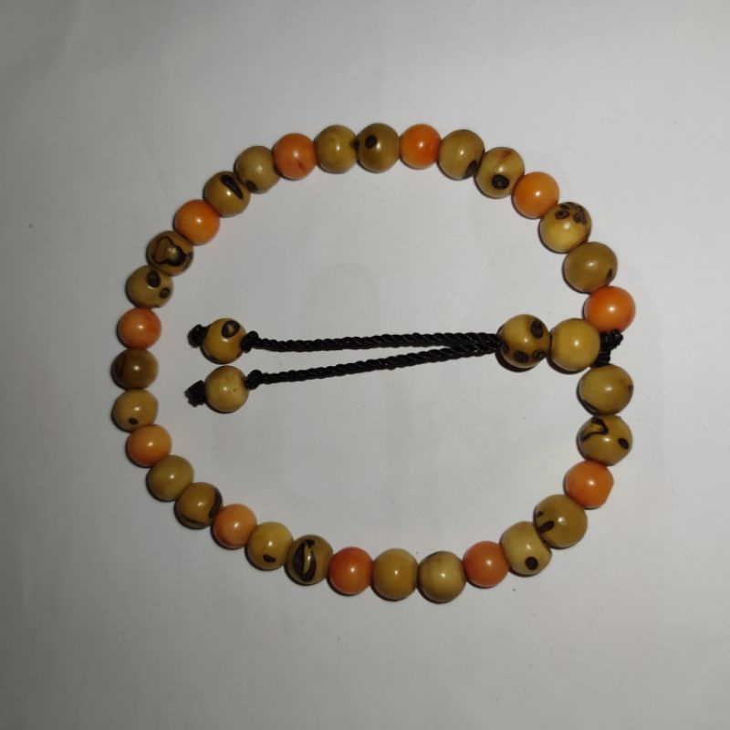 Gelang Tasbih Batu Marjan Laut Merah Mix Oud Solib Asli Import Timur Tengah