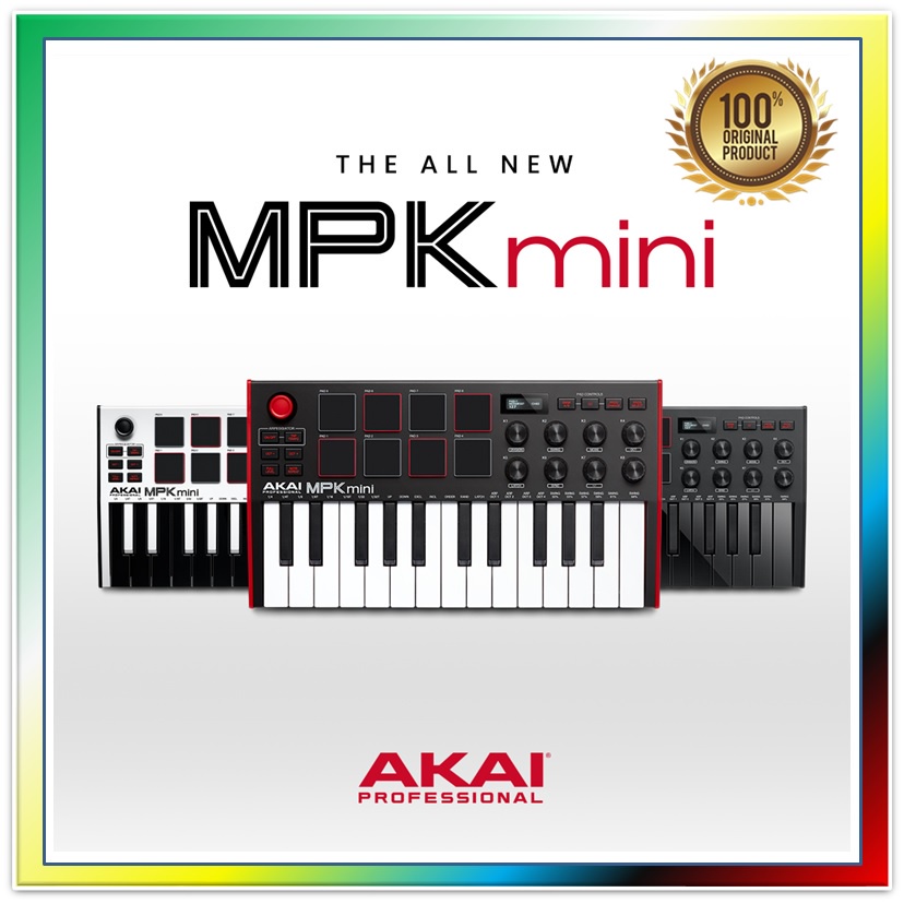 keyboard piano Akai MPK Mini MK3 - Ultra Portable USB Midi Keyboard 25Key