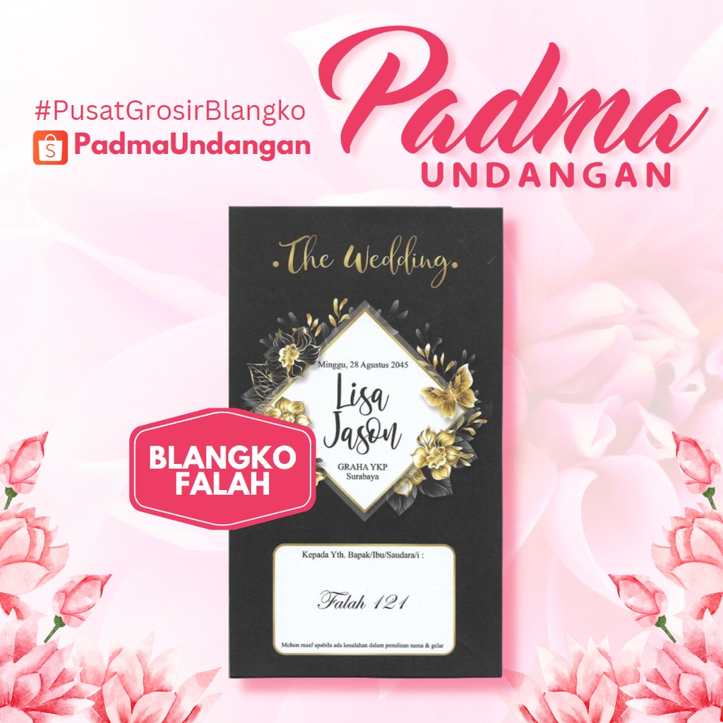 Blangko Undangan Falah 121 | PadmaUndangan