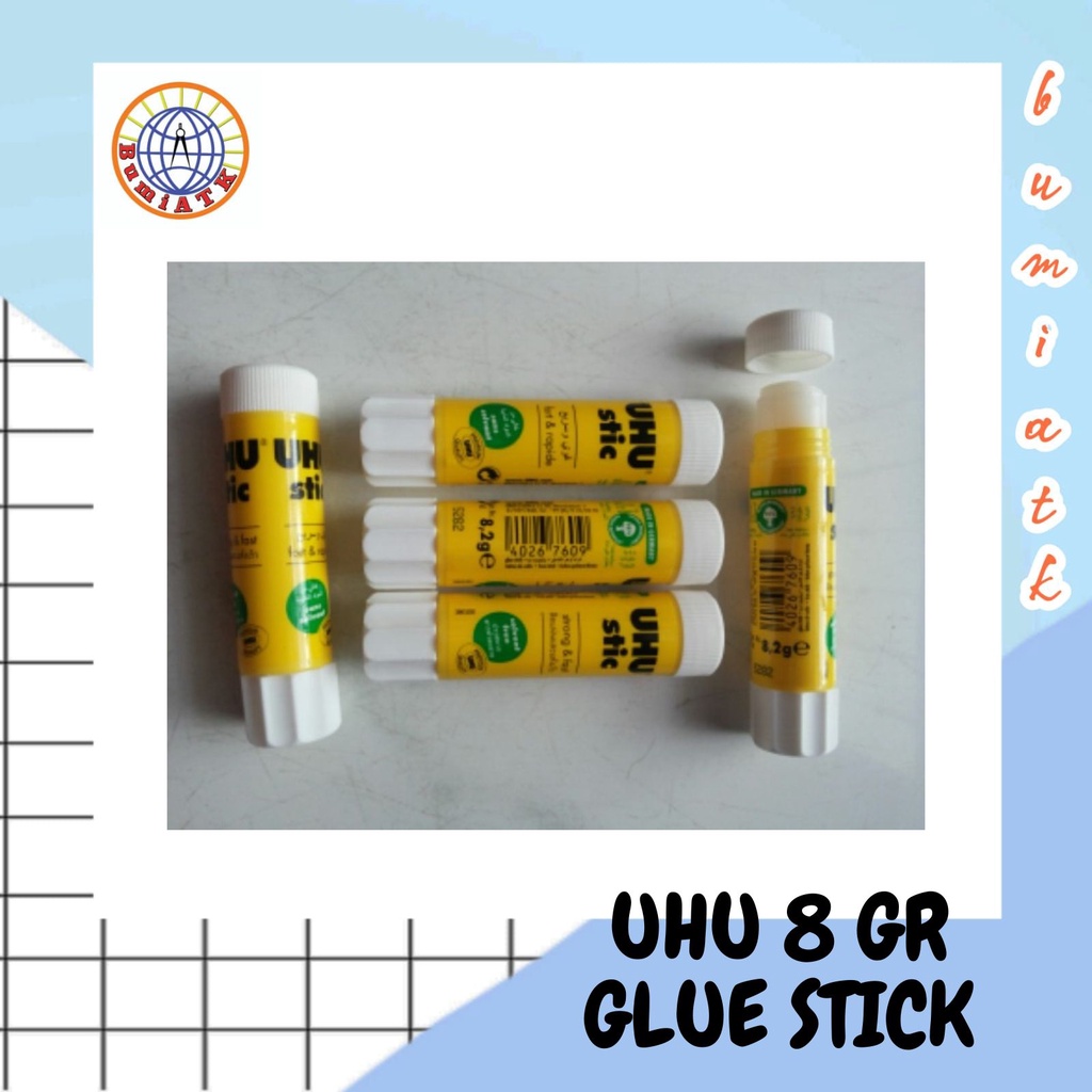 

LEM UHU GLUESTICK 8 GR / LEM KERTAS / LEM UHU / LEM UNTUK ANAK-ANAK