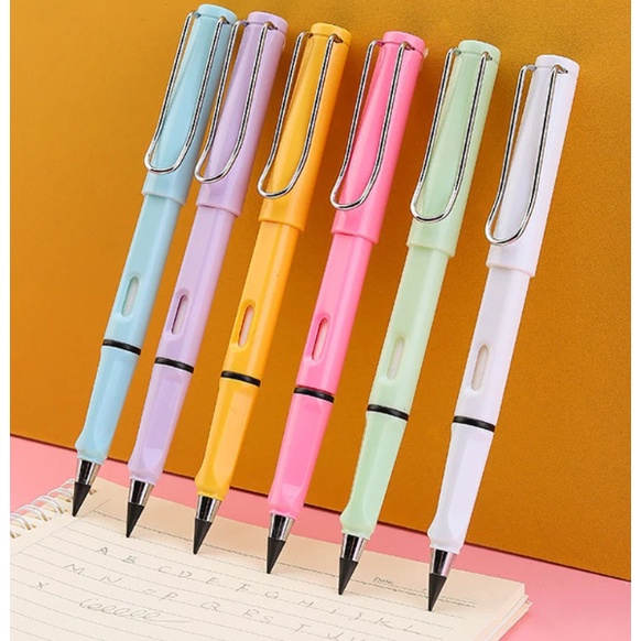 

Eternal Pencil Premium / Pensil Eternal Tanpa Isi Untuk Sekolah / Pensil tanpa rautan / Pensil tanpa batas
