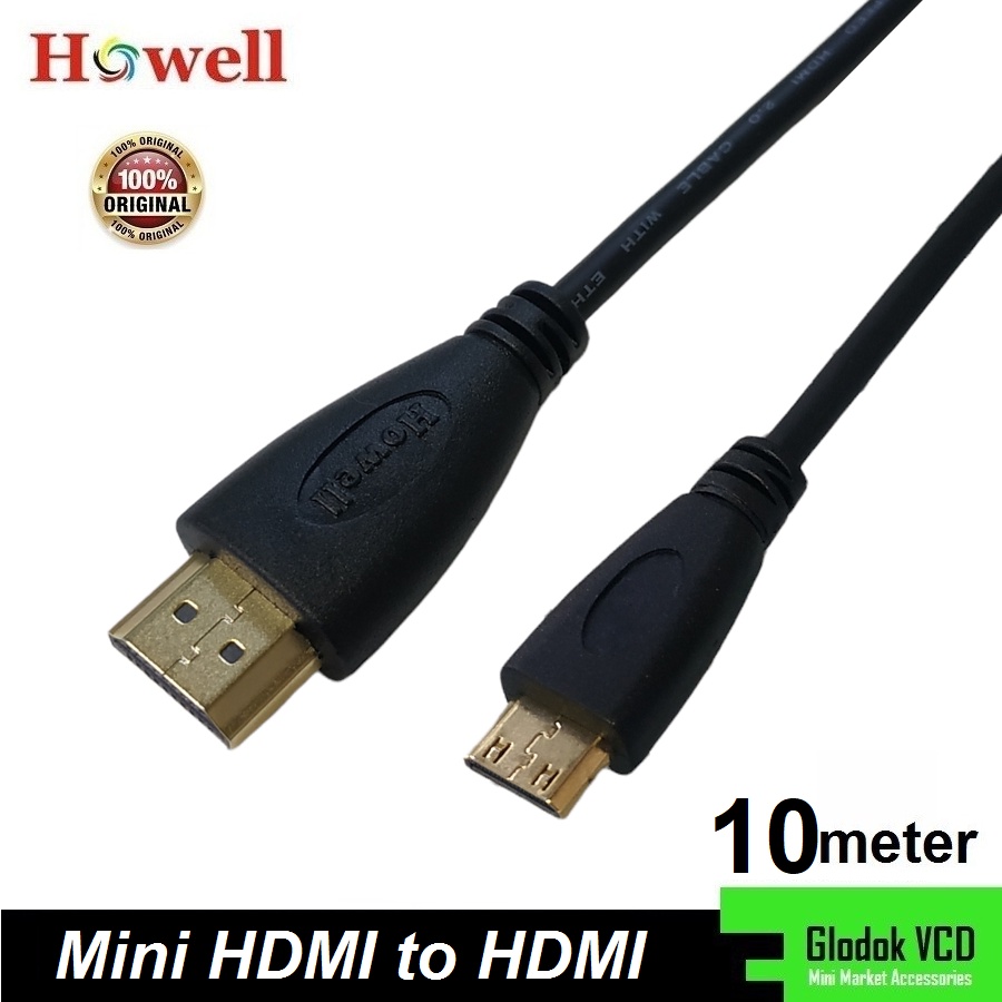 Kabel Mini HDMI to HDMI Howell 10M