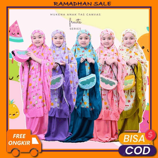 Mokenaa Ank Kecil Nyaman Digunakan Mokena Bocil Mukkena Anak Cantik Mukena Anak Perempuan Tanggung M