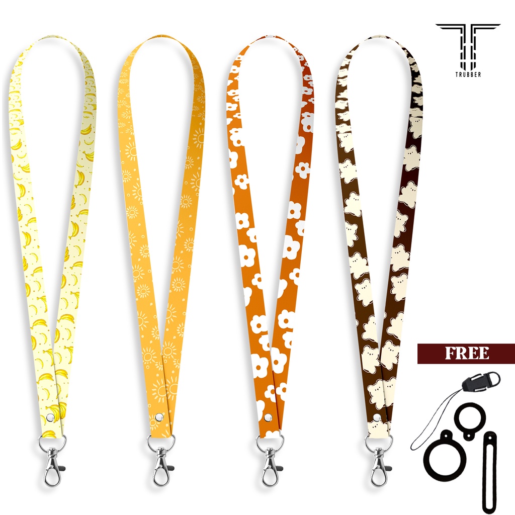 

ID LANYARD GANTUNGAN HP AESTHETIC GANTUNGAN HP NAME TAG FREE 3PCS ORING + KAIT HP TRB 1,5 CM