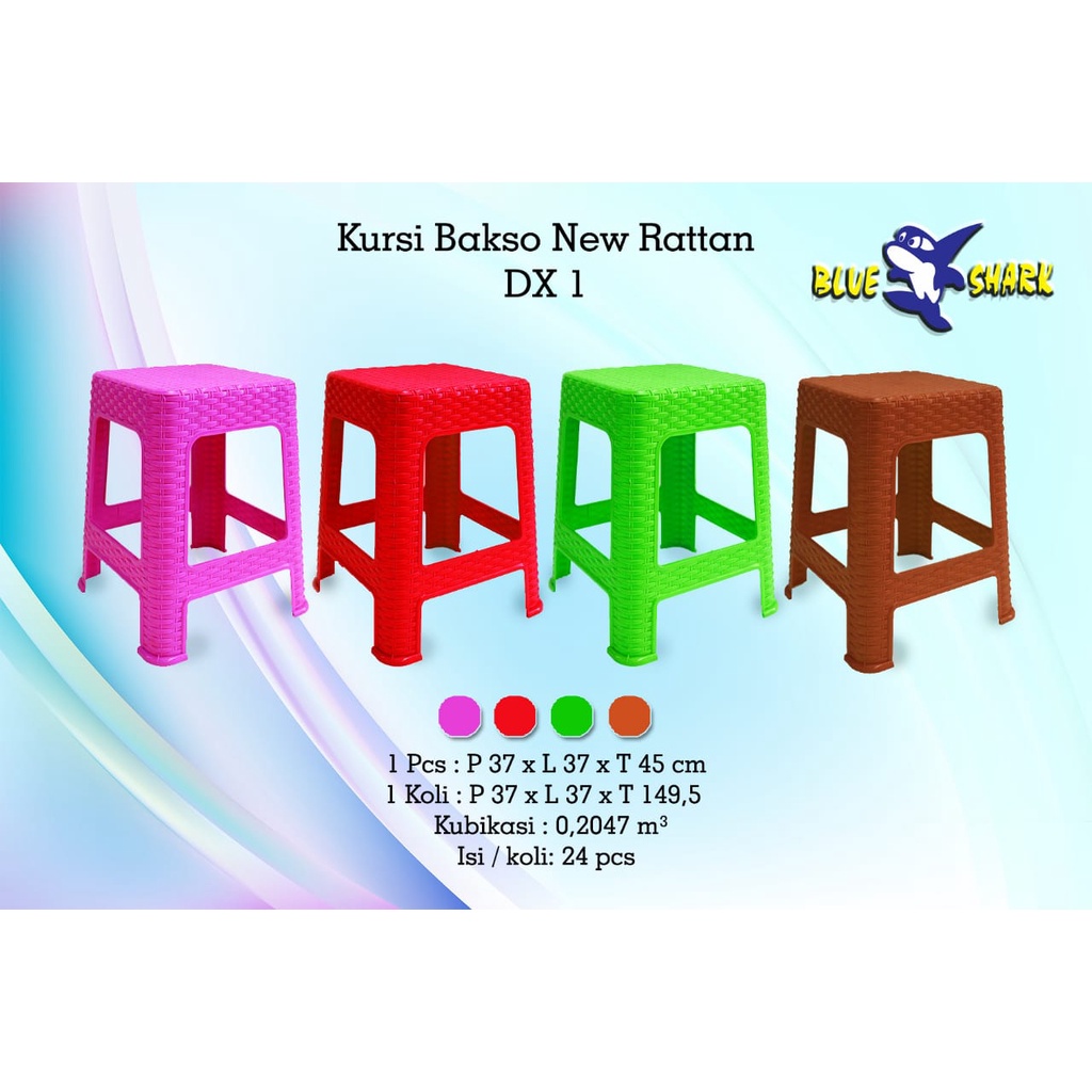 Kursi Plastik Rotan | Kursi Bakso