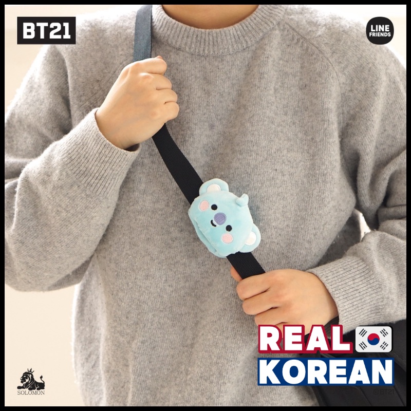 OFFICIAL BTS X BT21 Crocodile Hair Clip