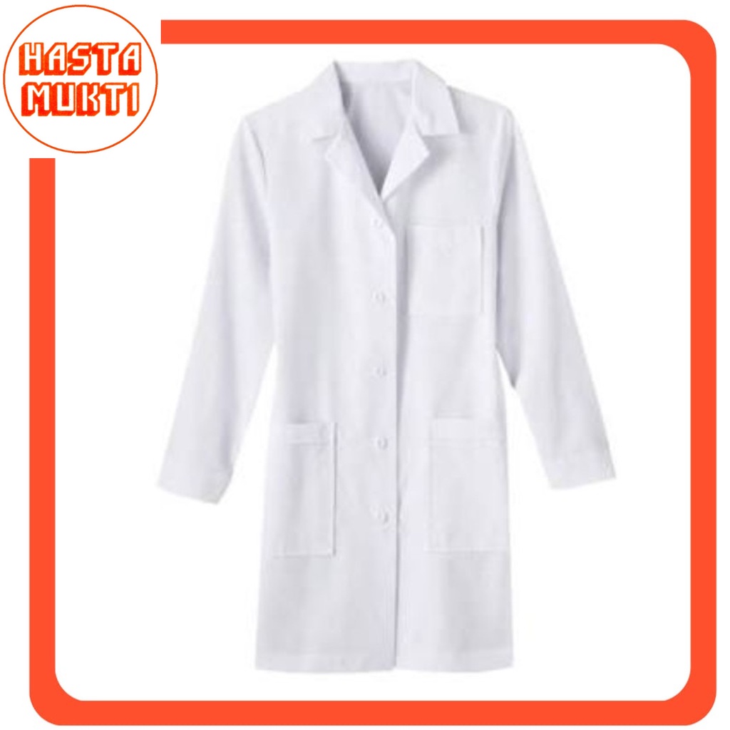 Jas Lab Lengan Panjang / Baju Lab Lengan Panjang