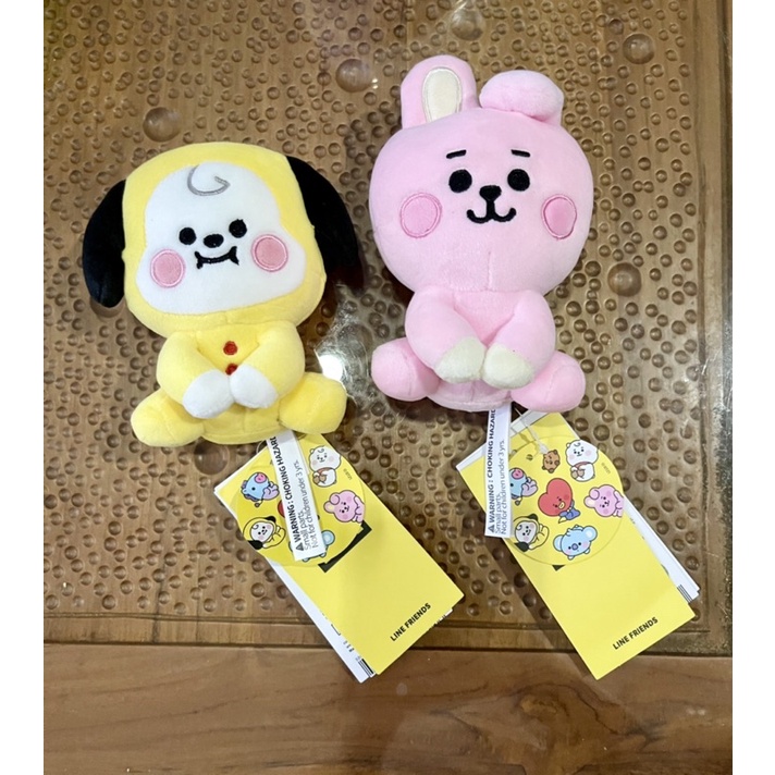 OFFICIAL ORIGINAL bt21 cooky chimmy mini standing doll baby jungkook jk jimin