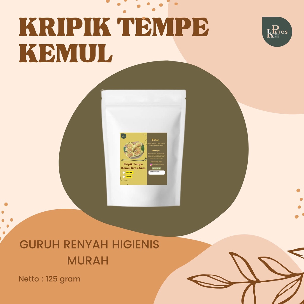 

Snack Kripik Tempe Kemul Murah COD Promo Ramadhan