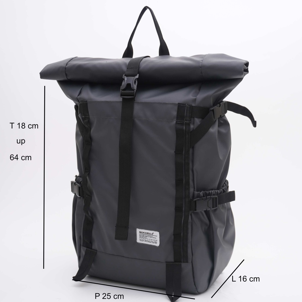 BACKPACK PRIA WATERPROOF ROLLTOP ELBRUS MOKAMULA