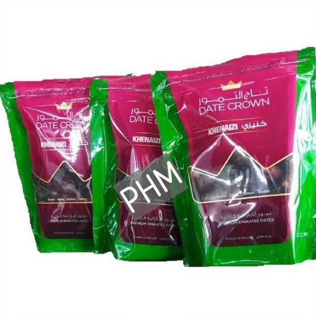 

Kurma Date Crown Khenaizi 500Gr Exp 2024/Kurma/Manisan Promo Best Seller!