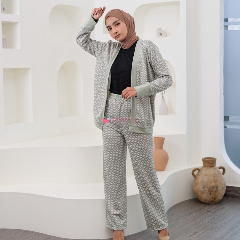 Cinnamon Cardi Set (Long &amp; short)