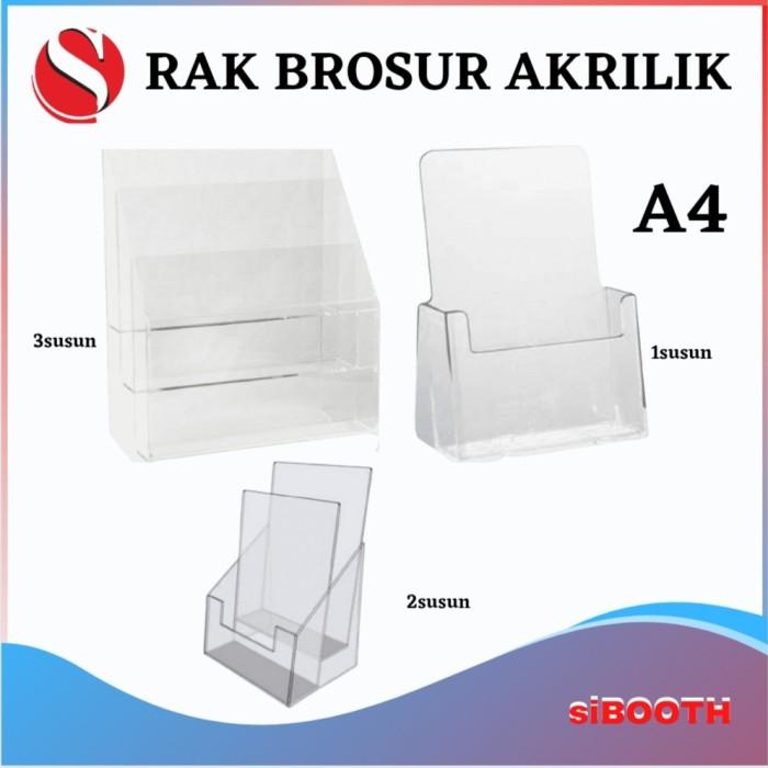 

Terlaris Rak Akrilik Tempat Brosur Ukuran A4