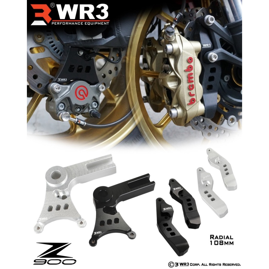 WR3 BRACKET KALIPER KAWASAKI Z900