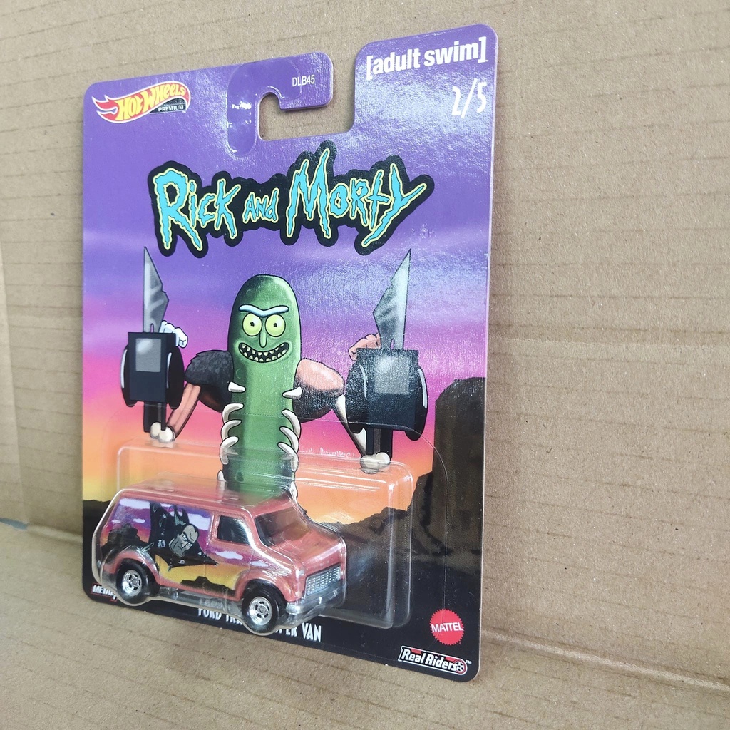 Hotwheels Rick and Morty Ford Transit Super Van