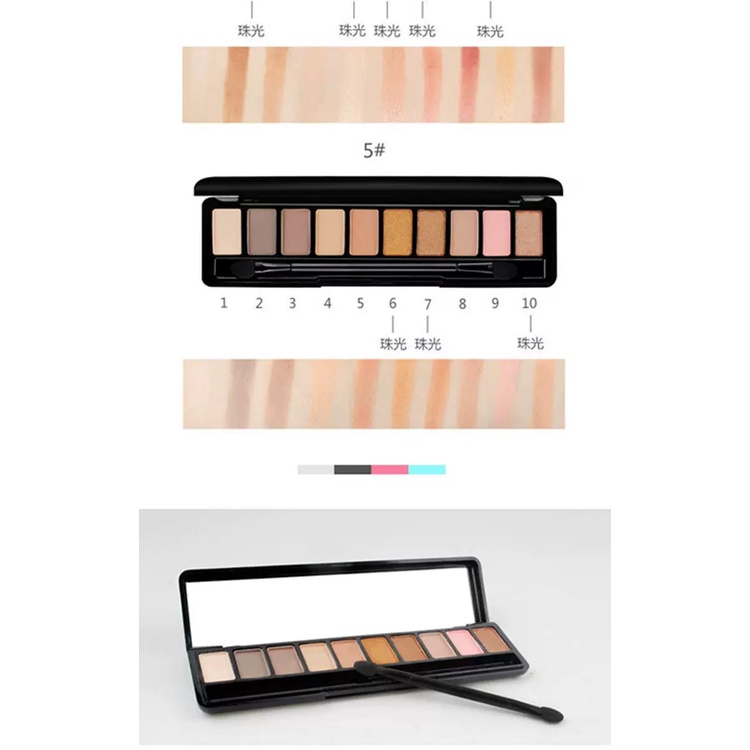 Lameila Fashion Matte Eyeshadow Pallet Makeup 10 warna  LM 9999