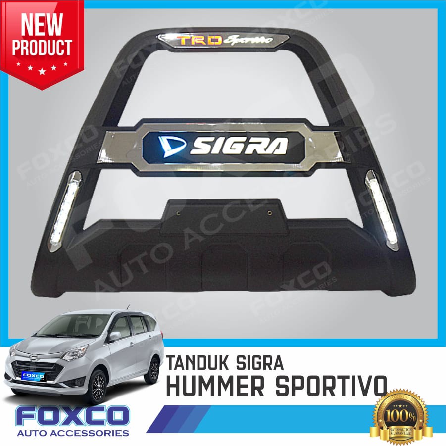 Tanduk depan model hummer trd sportivo mobil daihatsu sigra