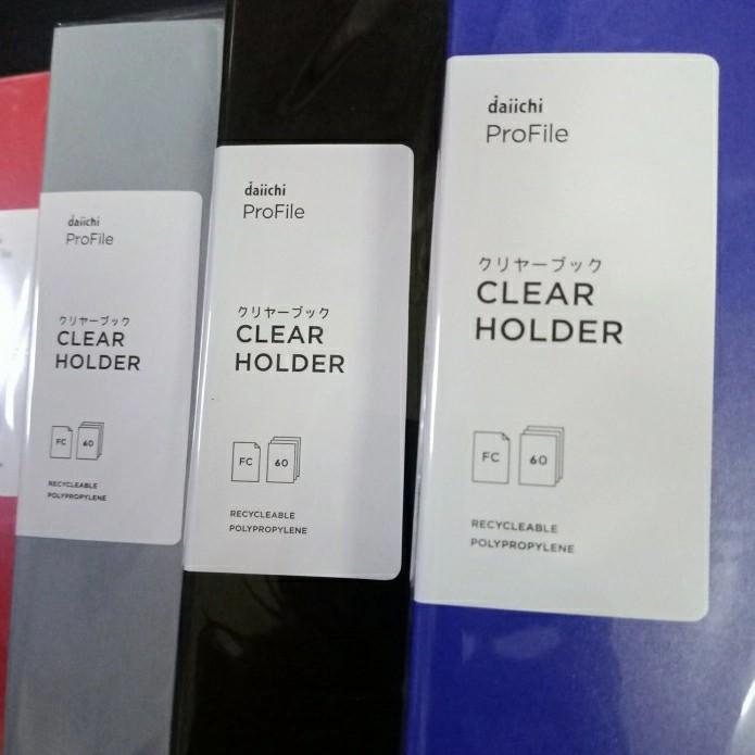 

Clear Holder 60 Sheet Folio Merk daichi
