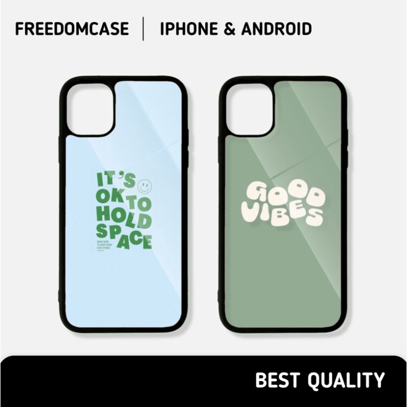 Case Hp Aesthetic Kata Kata Motivasi Softcase Hardcase For Iphone / Android All Type Smartphone