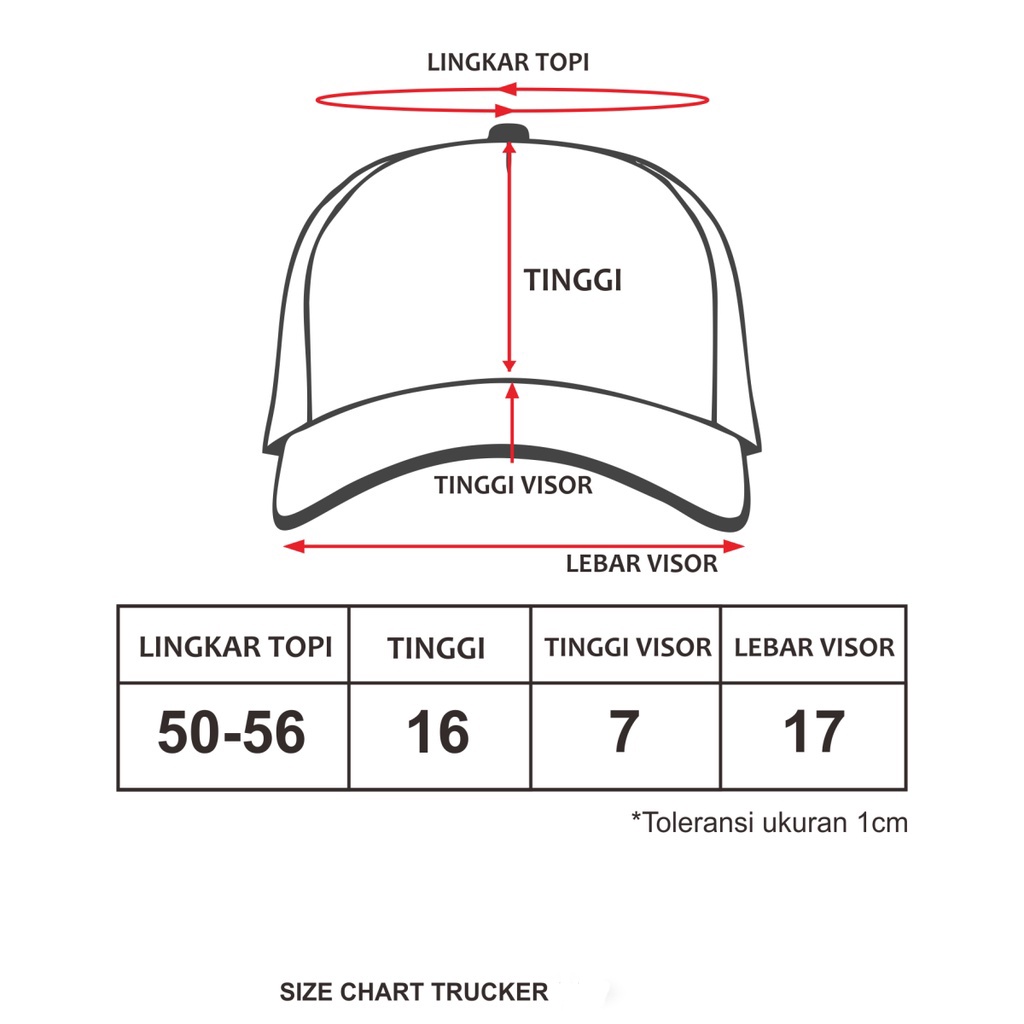 Wush Club Topi Pria Trucker hat Topi jaring Terbaru Metter