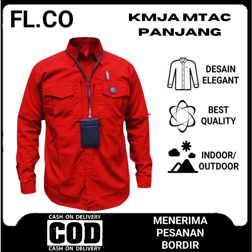 KEMEJA TACTICAL M-TAC LENGAN PANJANG / KEMEJA TACTICAL LAPANGAN OUTDOOR