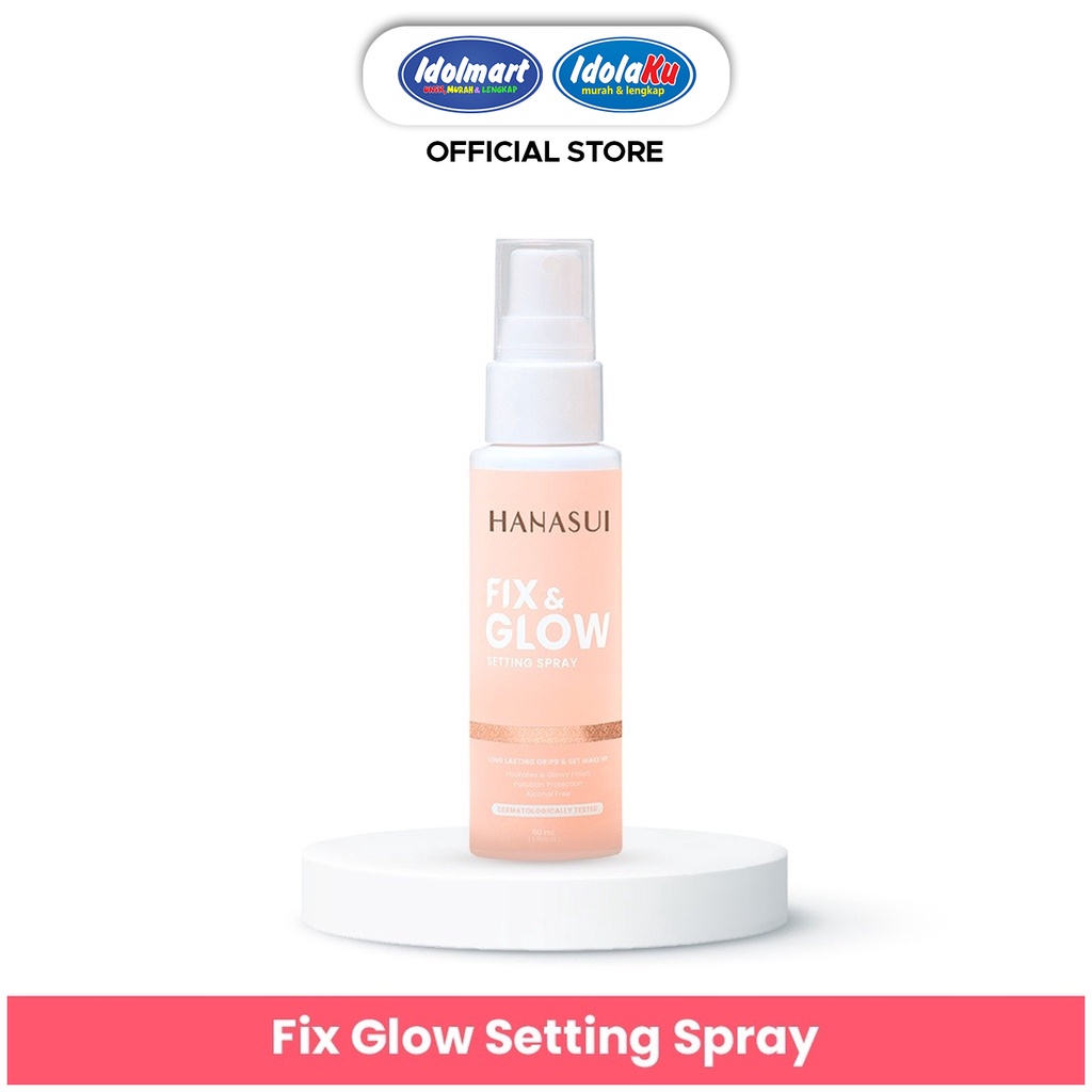 IDOLAKU Hanasui Fix &amp; Glow Setting Spray 60ml