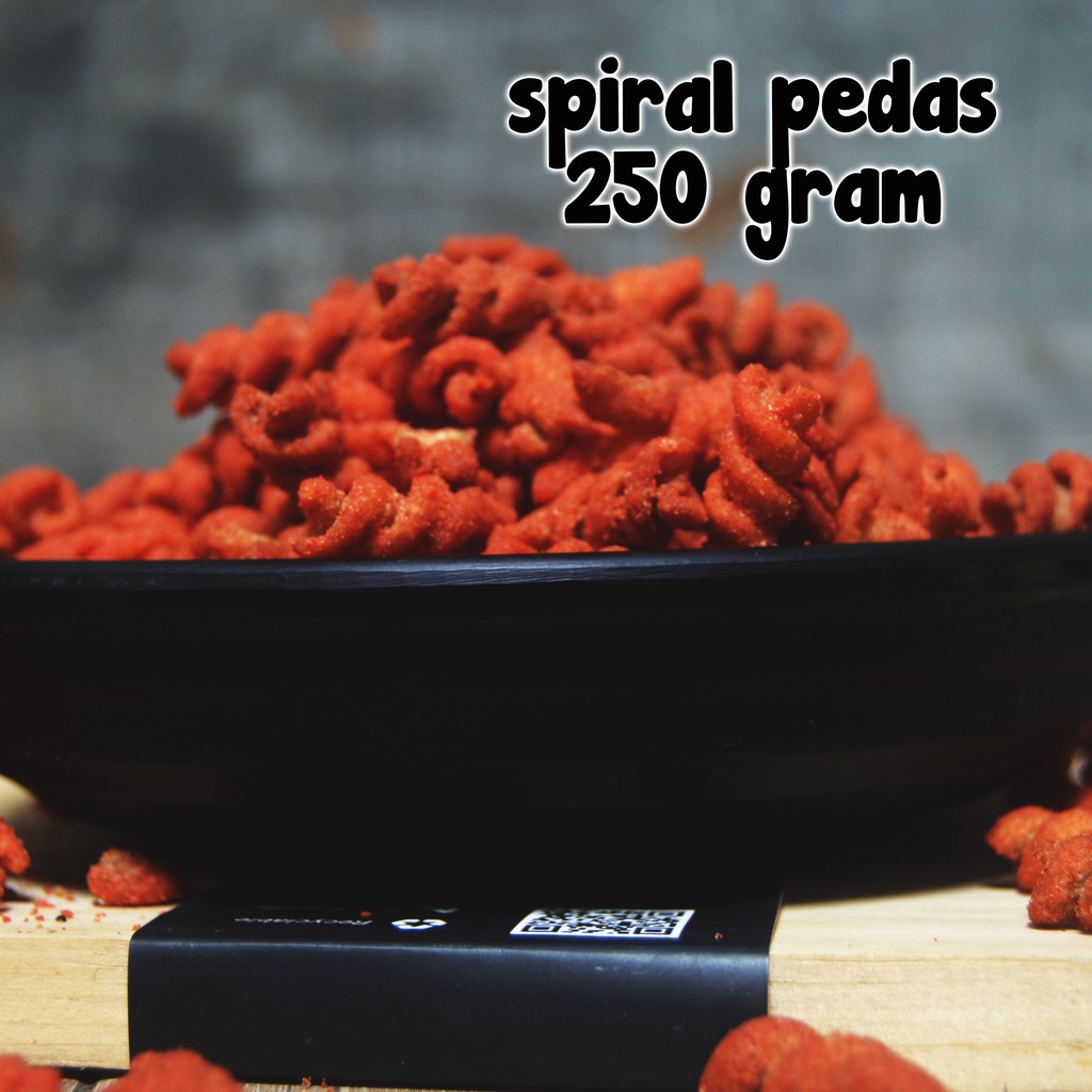 

MAKARONI SPIRAL PEDAS KILOAN 250 GRAM AFIF JAYA CEMILAN,RENYAH,PEDAS DAN NIKMAT,CEMILAN MURAH BERKUALITAS