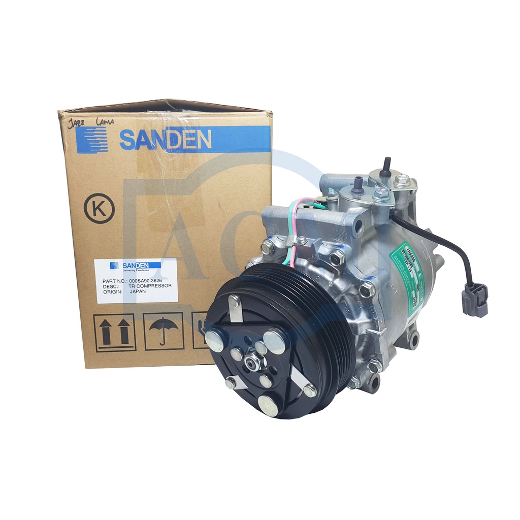 Compresor Honda Jazz GD3 Sanden Asli Kompresor Compressor Ac Mobil