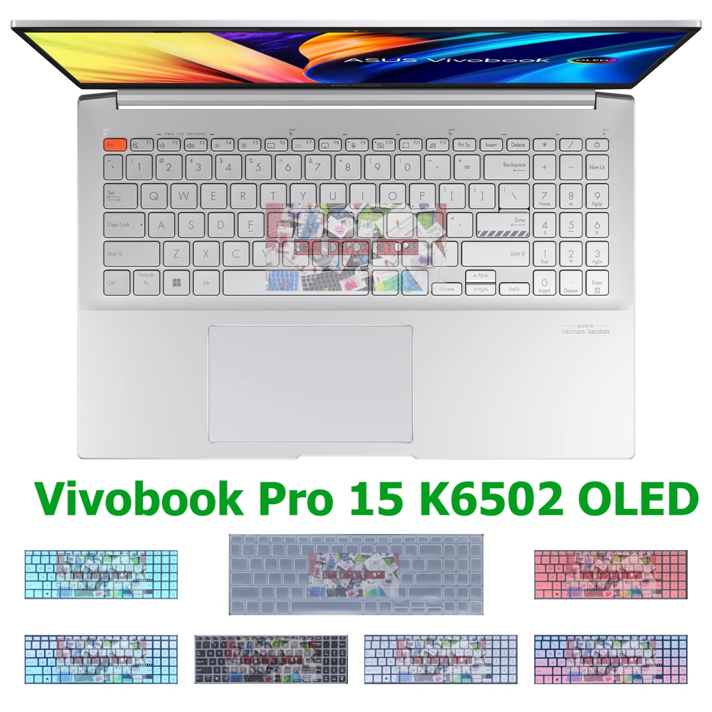 Keyboard Protector Asus Vivobook Pro 15 OLED K5602 K5602ZC OLEDS55X