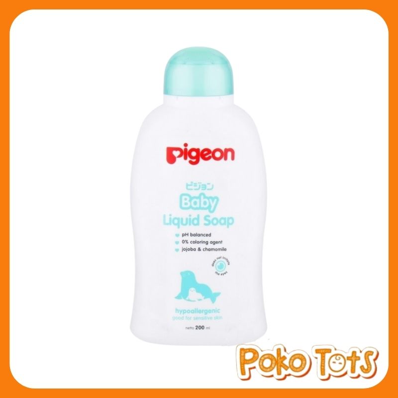 Pigeon Baby Liquid Soap 200ml Sabun Mandi Anak Bayi WHS