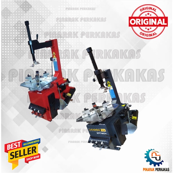 KRISBOW KW1900967 Mesin Ganti Ban/Tire Changer Motorcyle 6-24 in 750W | Original (Bukan Barang Tirua