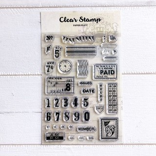 

Clear Stamp Papier Platz