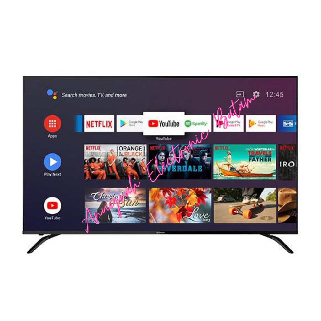SHARP 4T-C65DK1X UHD 4K ANDROID TV SHARP 65 INCH 2022- SHARP 65DK1X BATAM