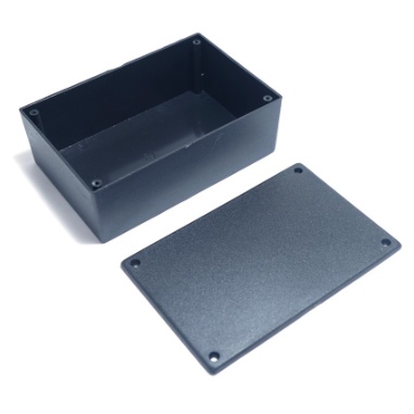 Box Hitam Kotak panel Plastik