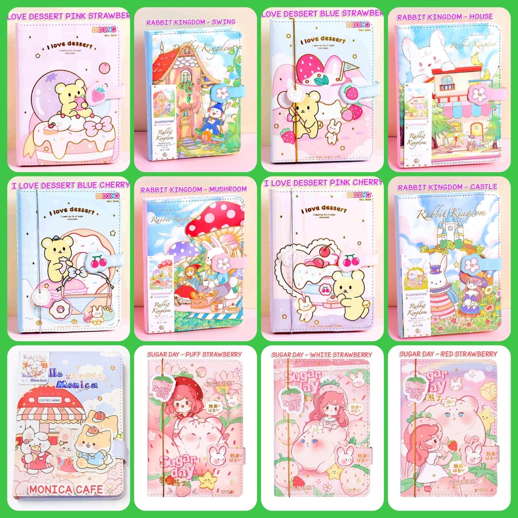 

GJ - BUKU DIARY PU LEATHER | BUKU DIARY | JOURNALING SCARPBOOK | HARDCOVER DIARY| BUKU CATATAN | BUKU JURNAL | BUKU LUCU | BUKU ANIME | NOTEBOOK | NOTEPAD | BUKU TULIS | BUKU HARIAN