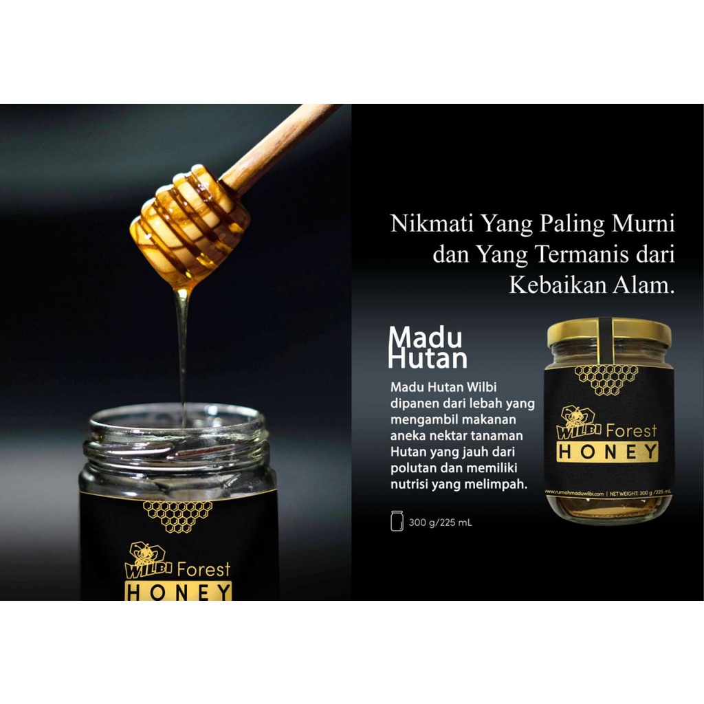 

Madu Hutan SNI Wilbi ( Hutan Riau Lebah Apis Dorsata )