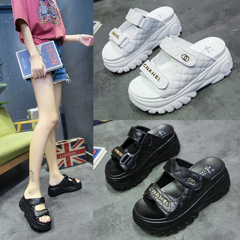 Terbaru Sandal Wedges 8 cm Wanita ORI Dane and Dine -WX1